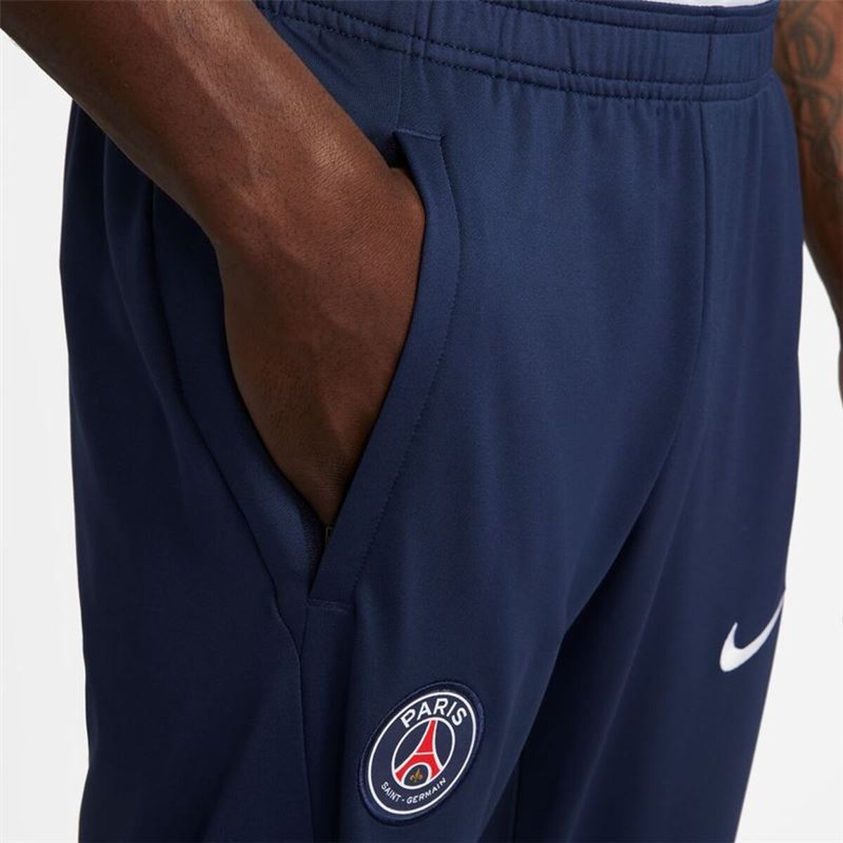 Football Training Trousers for Adults Nike París Saint-Germain Strike Navy Blue Men-6