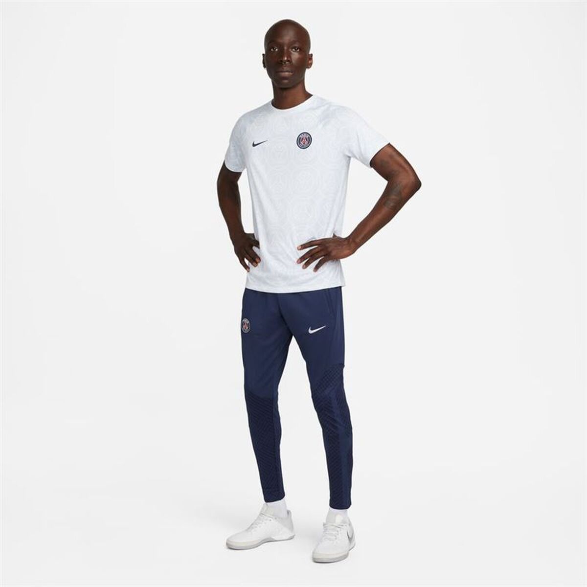 Football Training Trousers for Adults Nike París Saint-Germain Strike Navy Blue Men-4