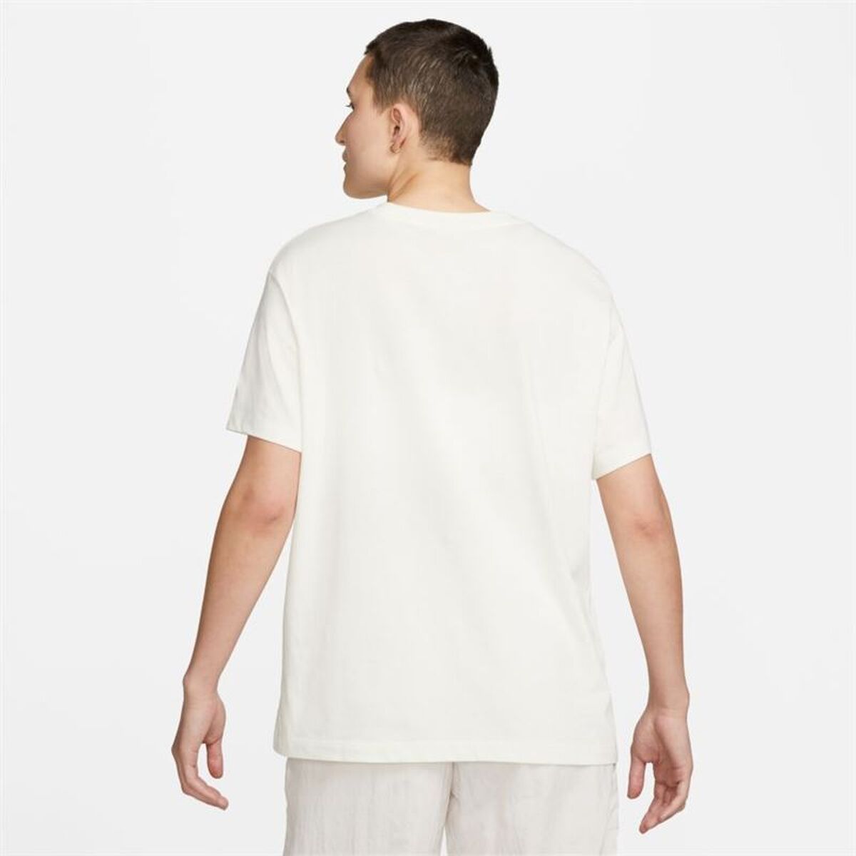 Men’s Short Sleeve T-Shirt Nike DQ3047-133 White-6