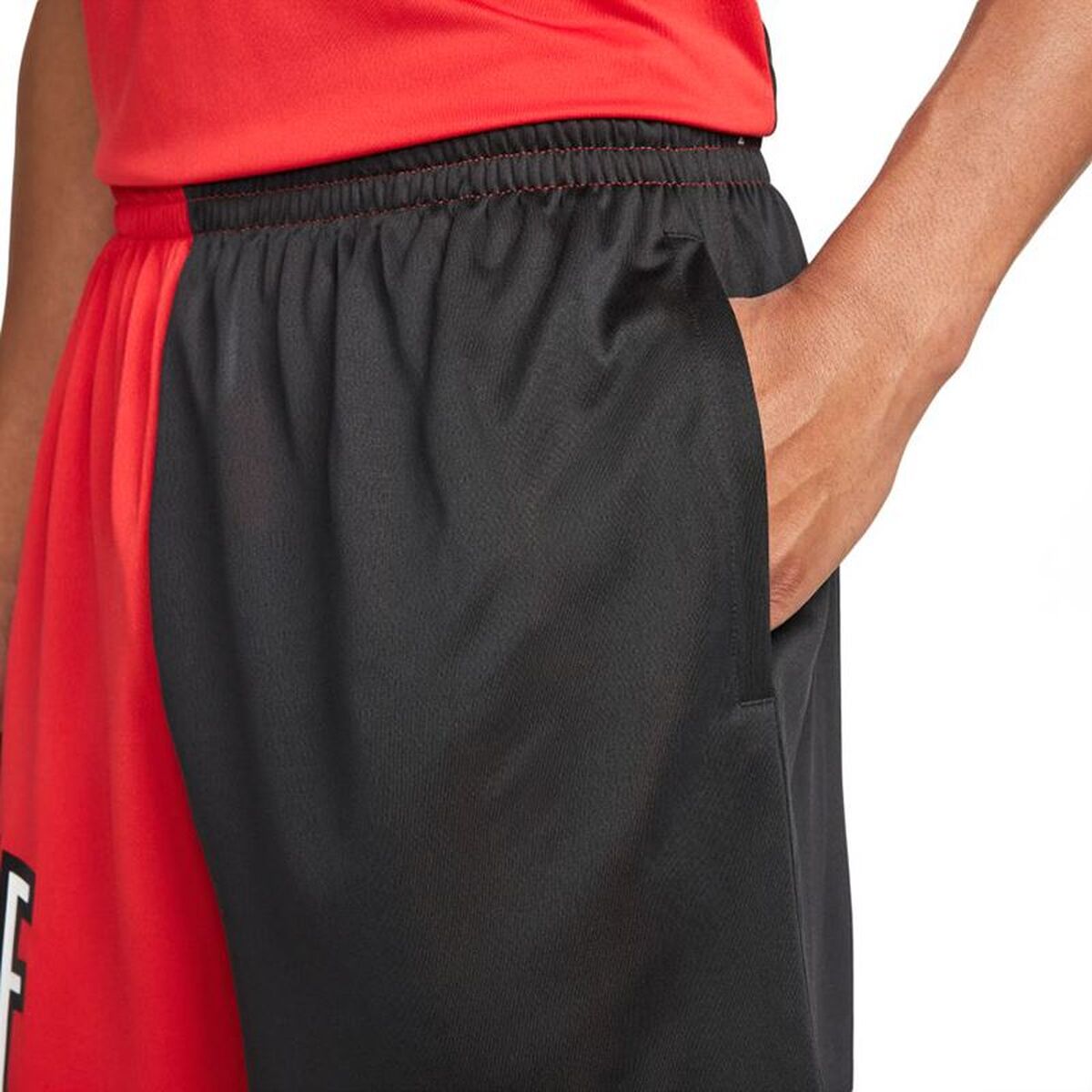 Men's Basketball Shorts Nike DH7164-657 Red-4