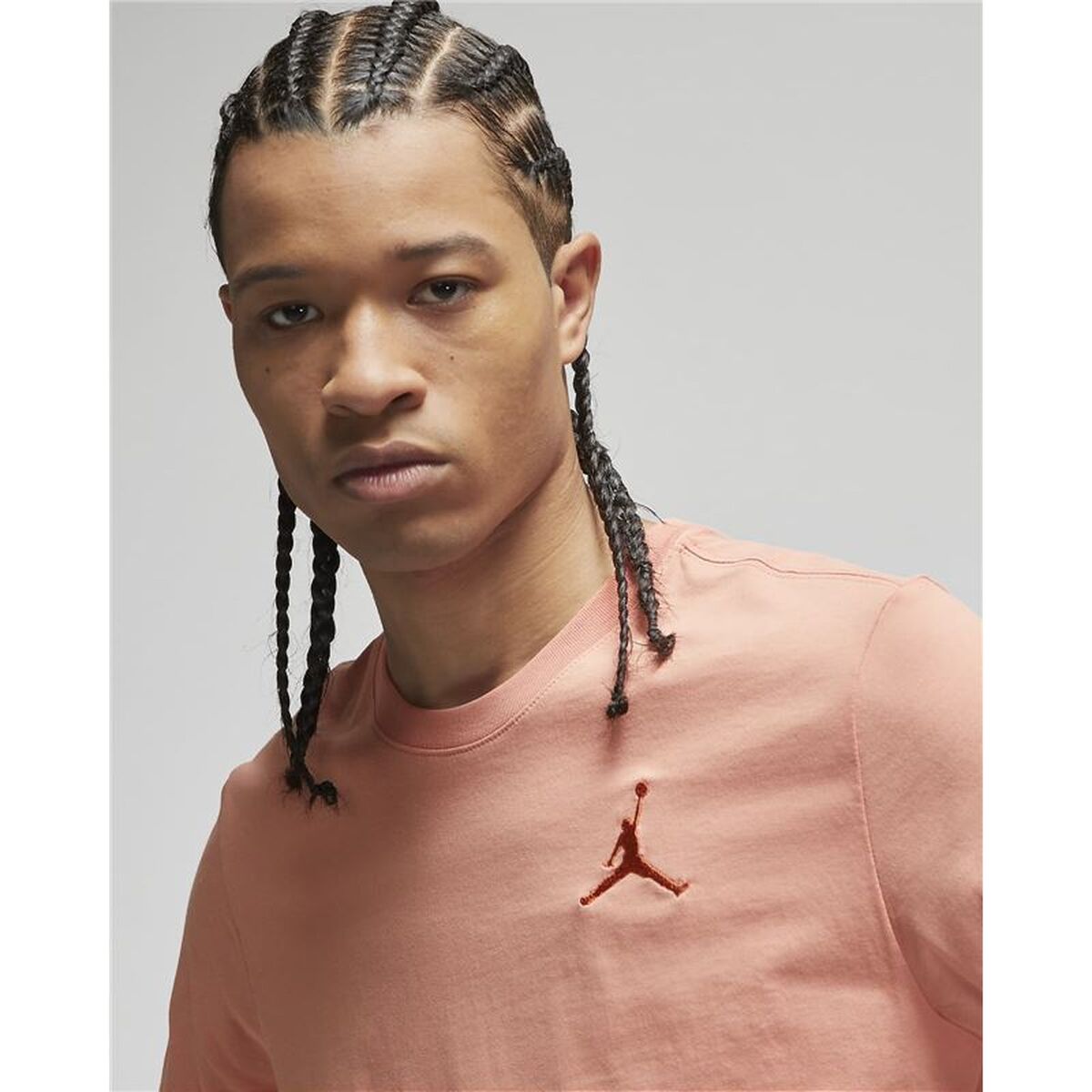 Men’s Short Sleeve T-Shirt Nike DC7485-824 Salmon-4