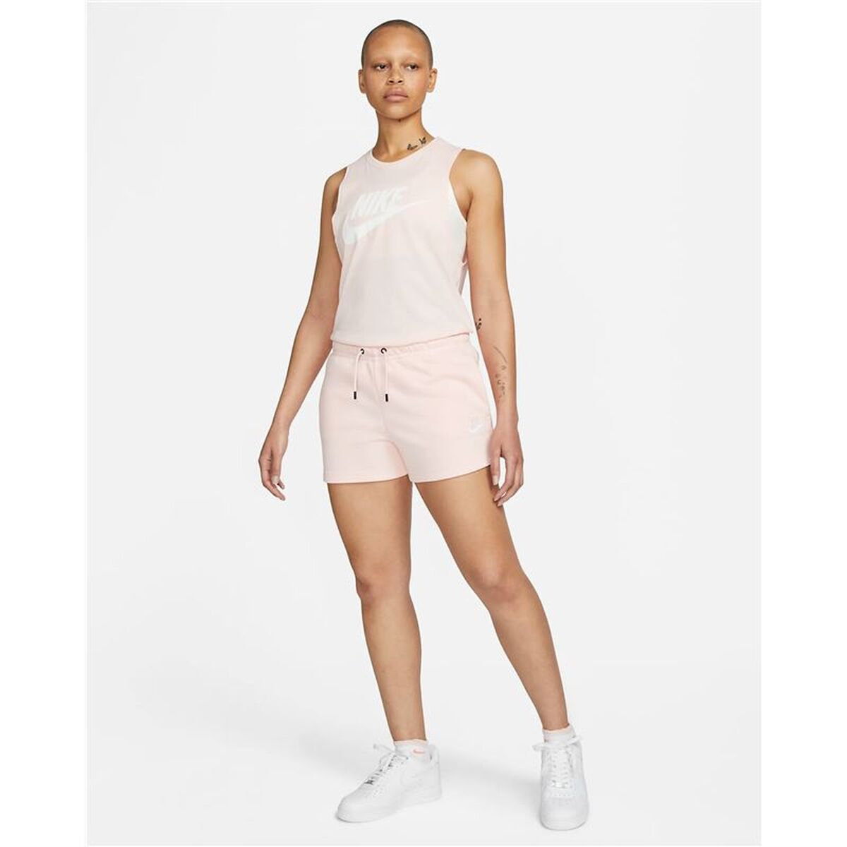 Sports Shorts for Women Nike Essential Pink-2