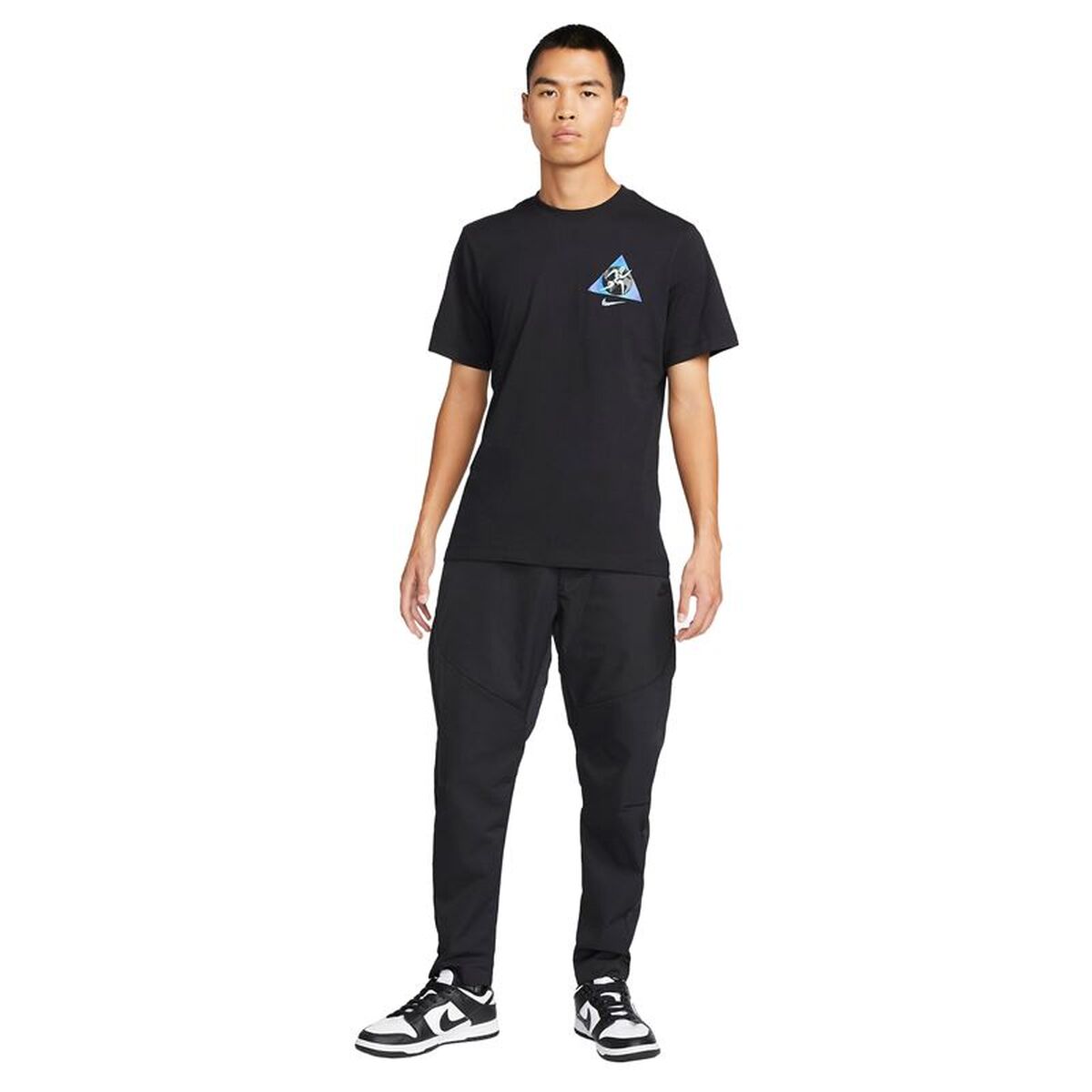 Men’s Short Sleeve T-Shirt Nike Black-4
