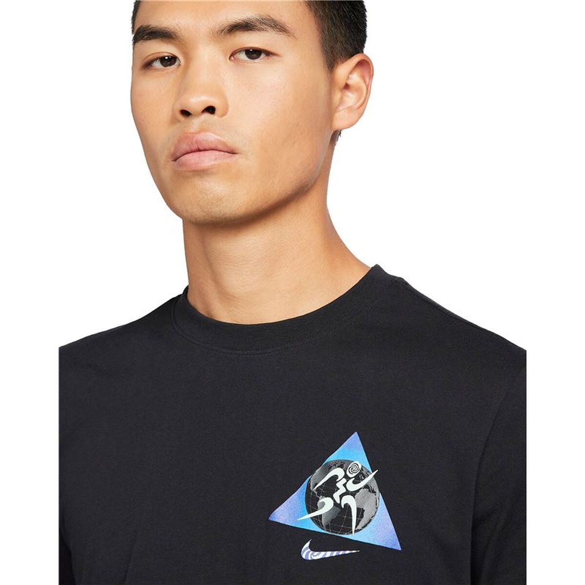 Men’s Short Sleeve T-Shirt Nike Black-3