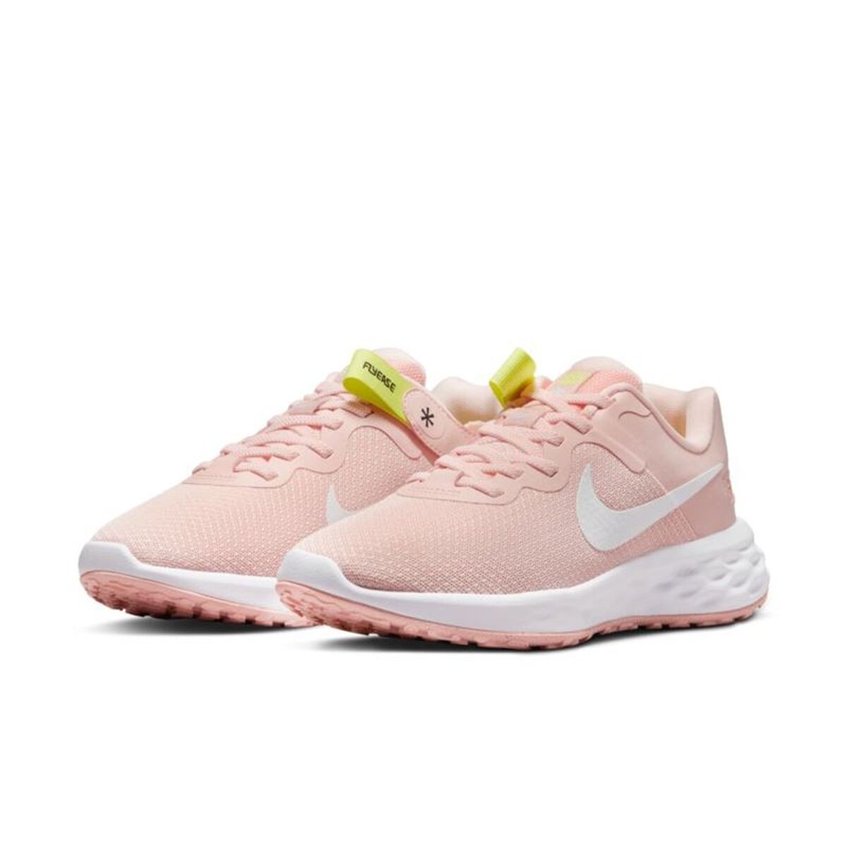 Running Shoes for Adults Nike Revolution 6 FlyEase Next Nature Pink-5