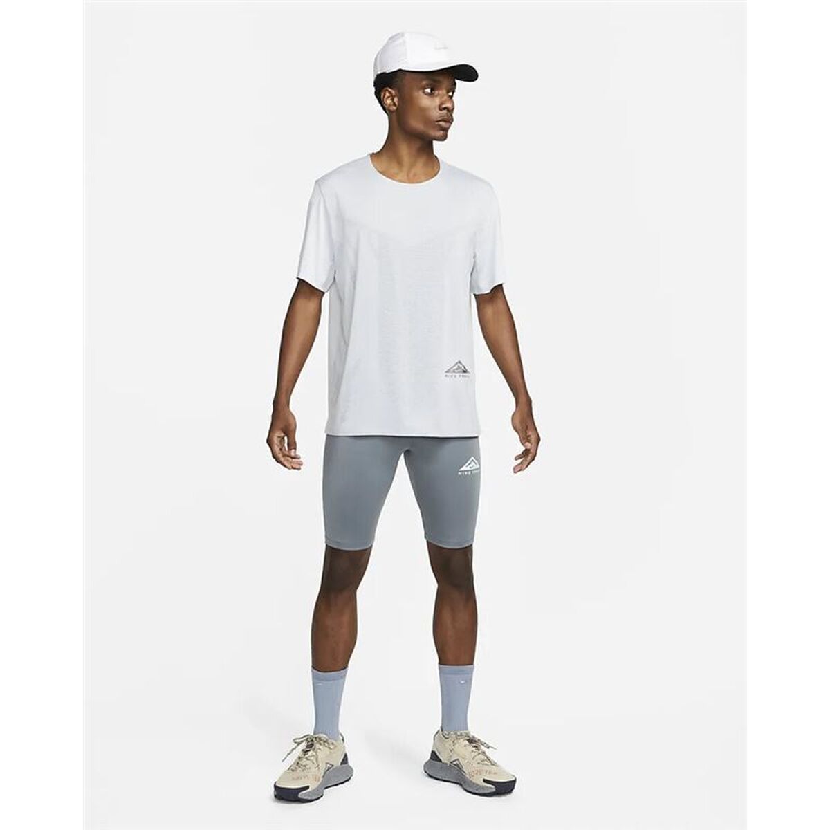 Men’s Short Sleeve T-Shirt Nike DM4646-085 White-4