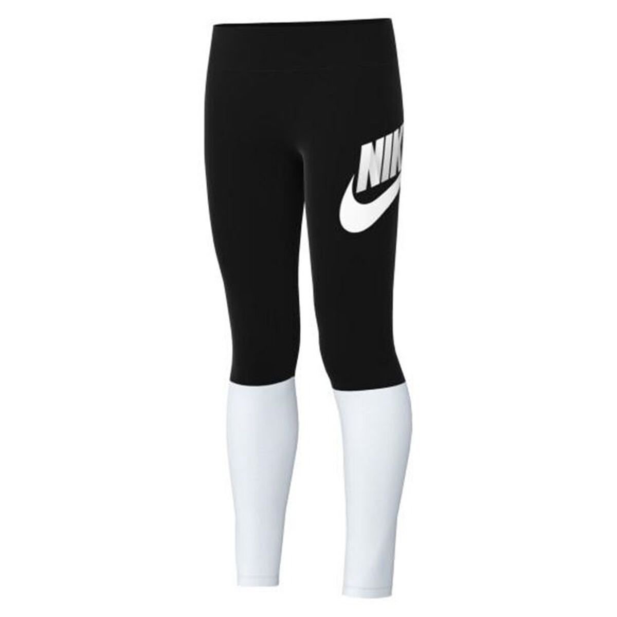 Sports Leggings for Children Nike Sportswear Favorites Black-0