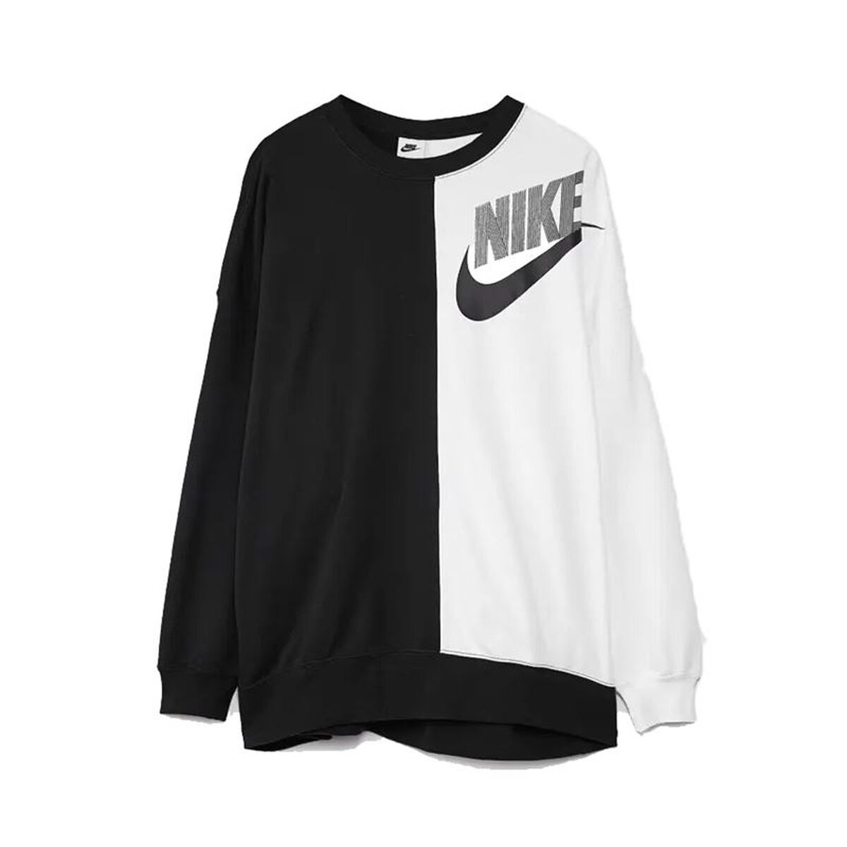 Women’s Sweatshirt without Hood Nike Sportswear Black-0