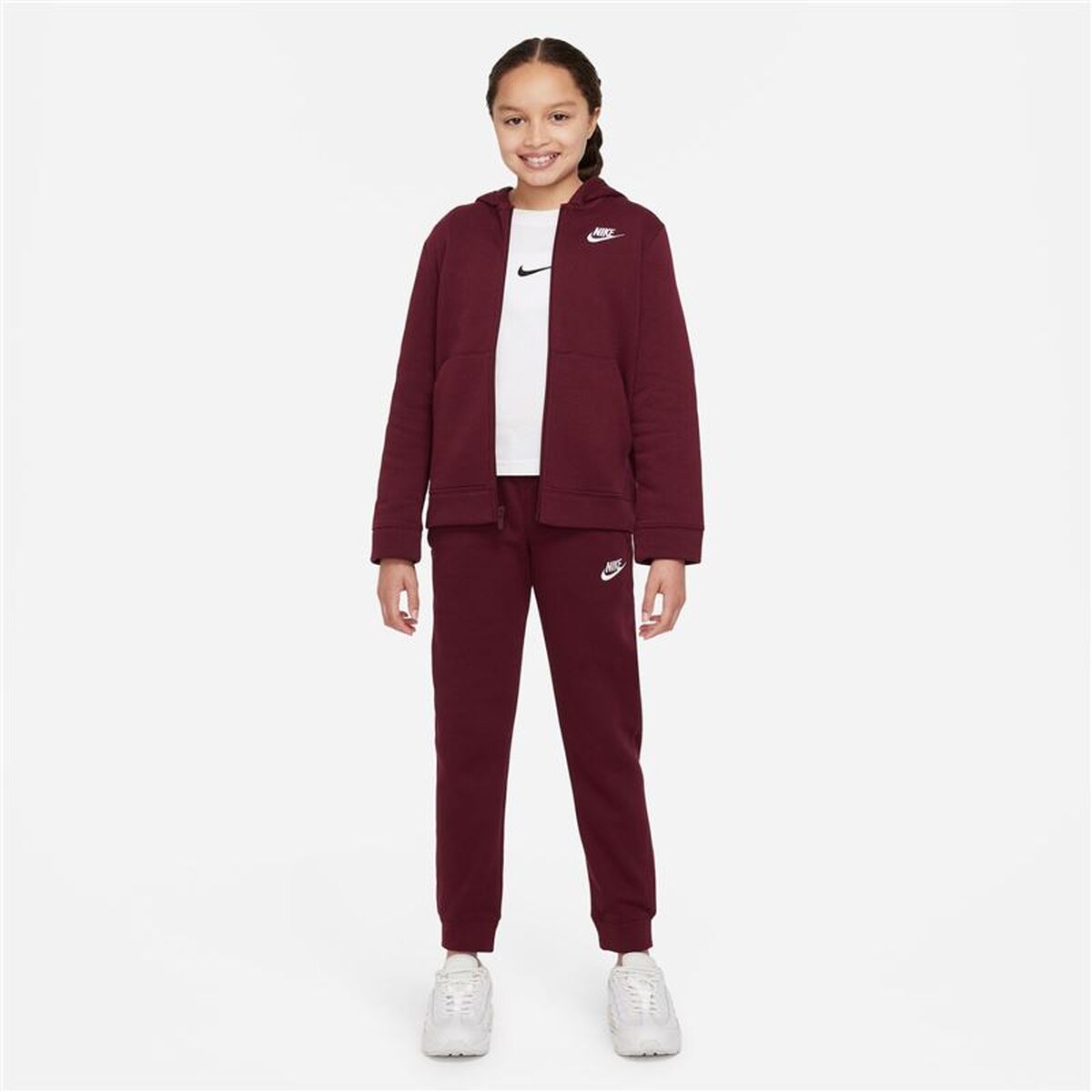 Children’s Tracksuit Nike BV3634-638 Dark Red-12