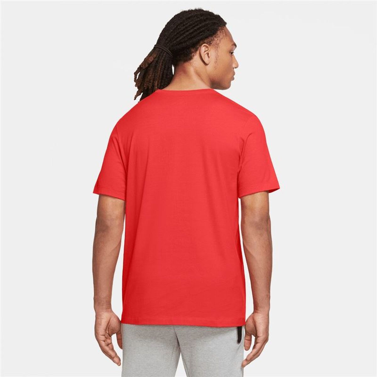 Men’s Short Sleeve T-Shirt Nike DC5094-696 Red-5