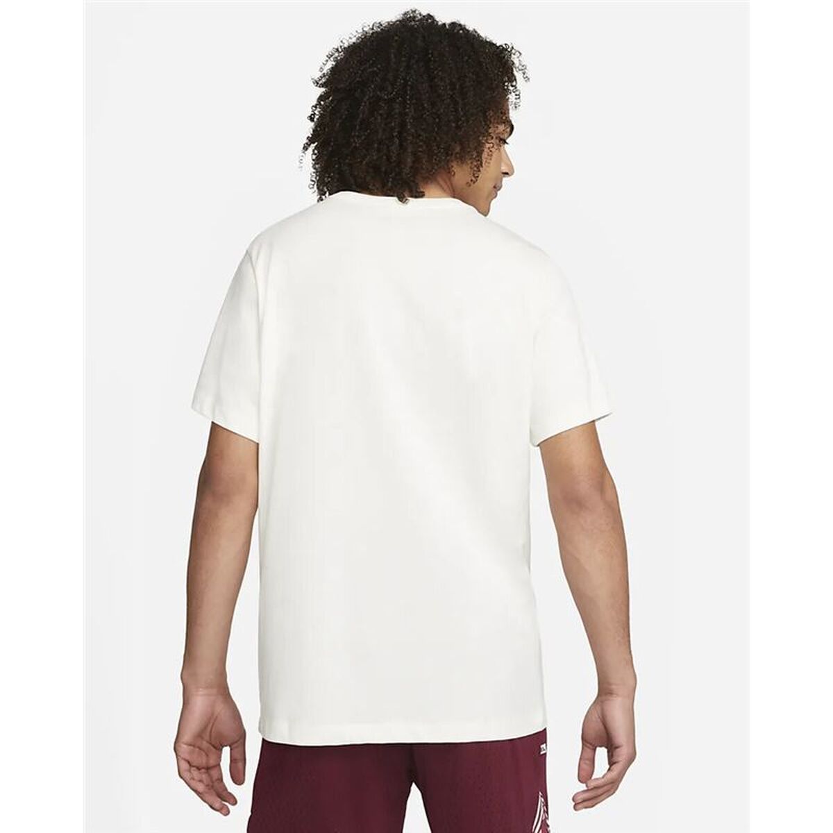 Men’s Short Sleeve T-Shirt Nike DR7619-133 White-7