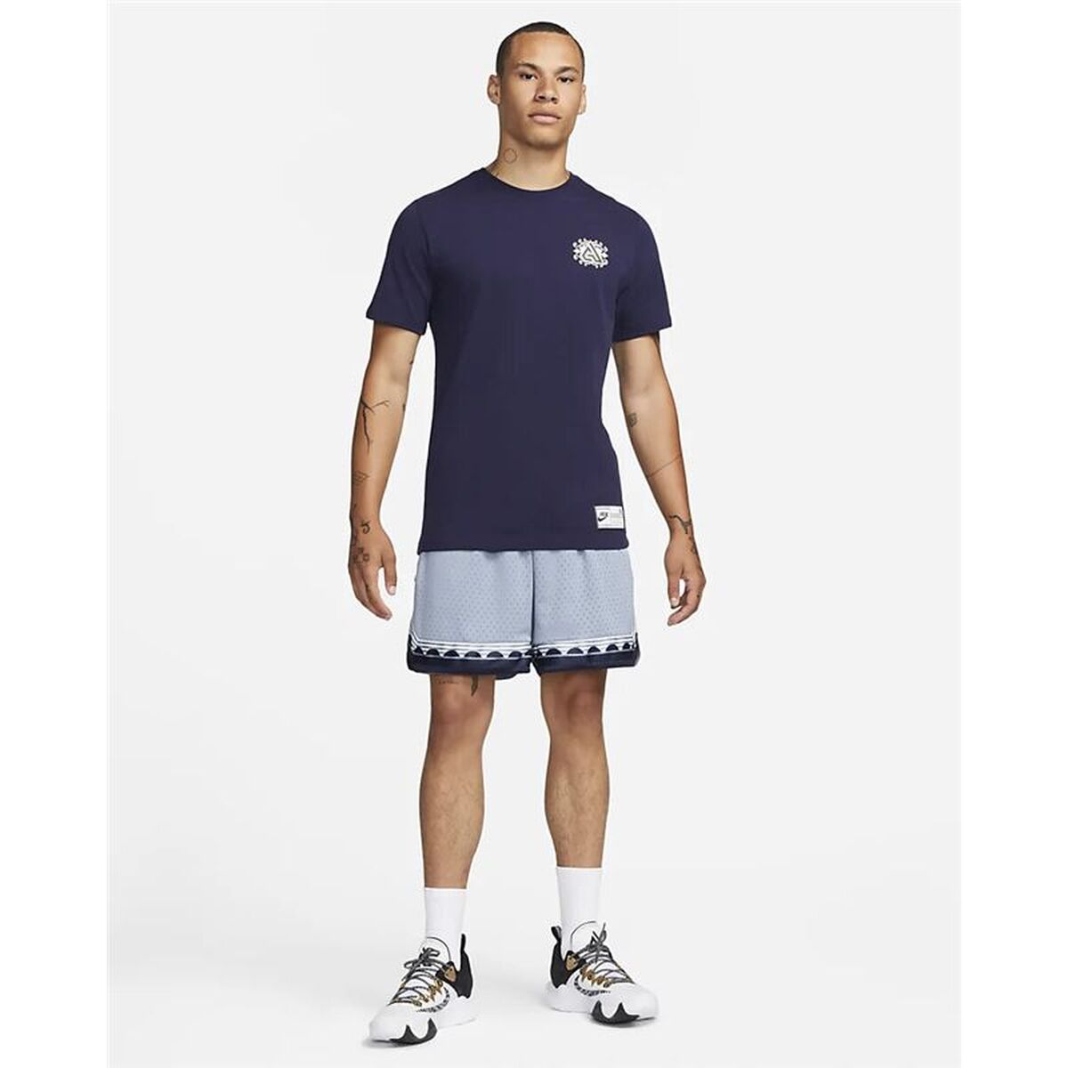 Basketball shirt Nike Gianni Dark blue-3