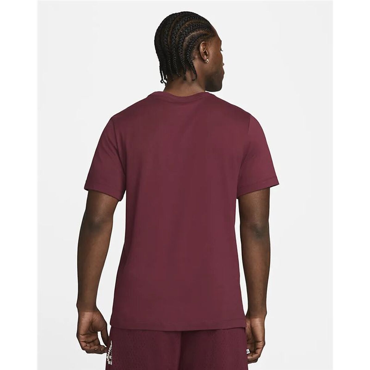 Basketball shirt Nike Gianni Dark Red-4