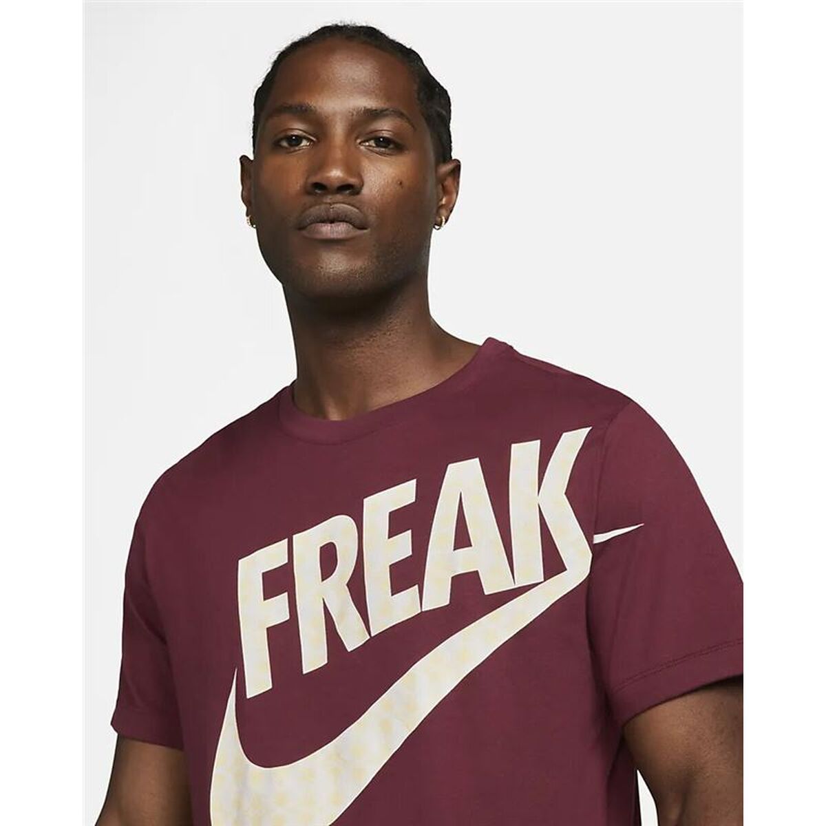 Basketball shirt Nike Gianni Dark Red-3