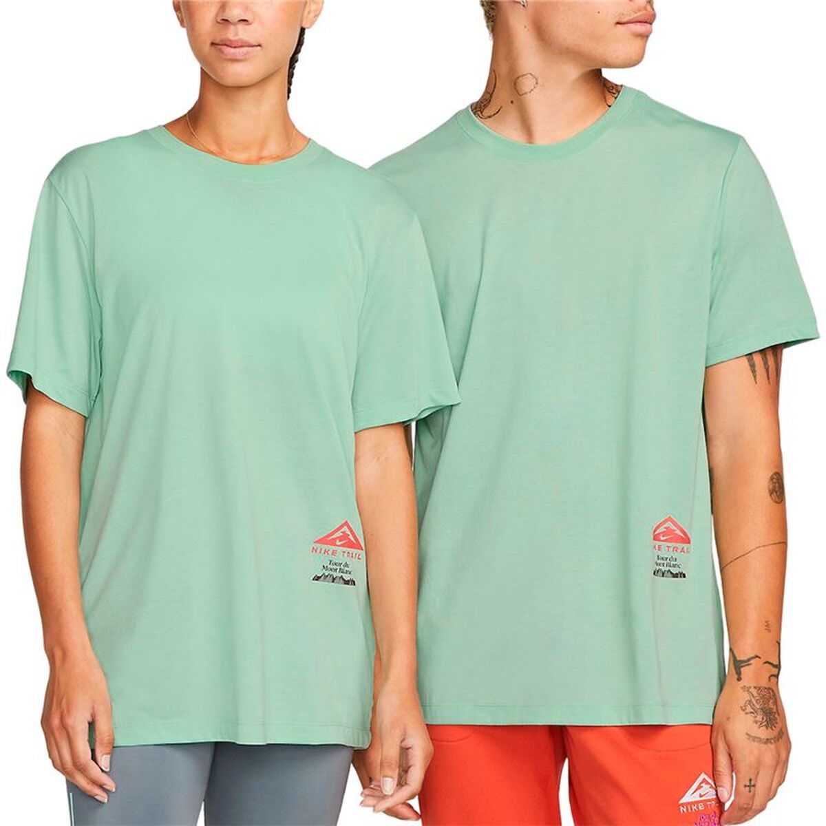 Unisex Short Sleeve T-Shirt Nike DR7671-308 Light Green (XS)-0