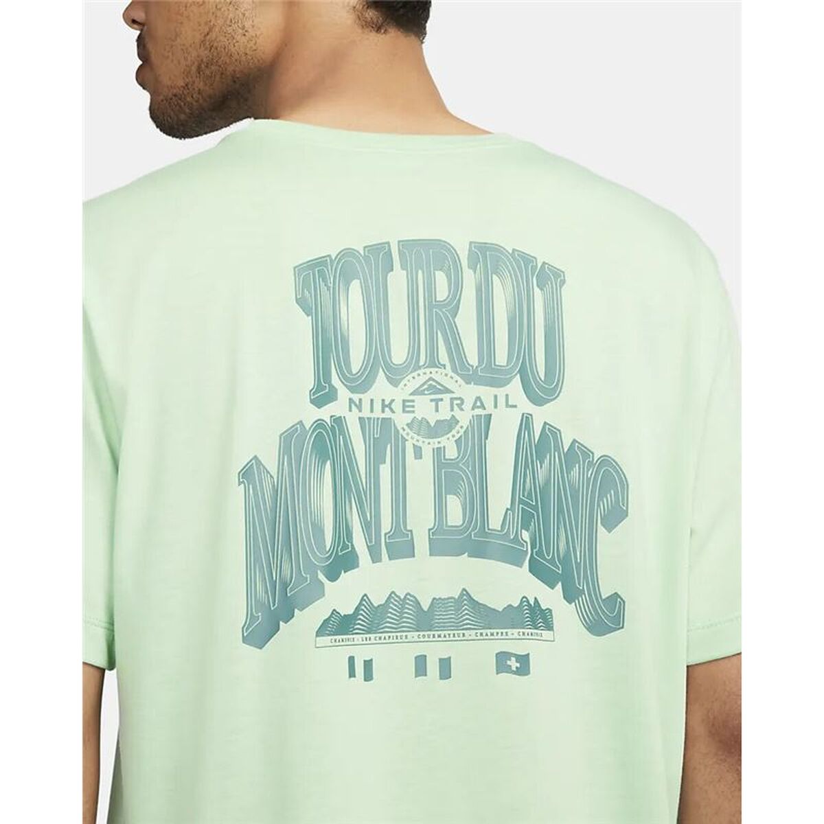 Unisex Short Sleeve T-Shirt Nike DR7671-308 Light Green (XS)-4