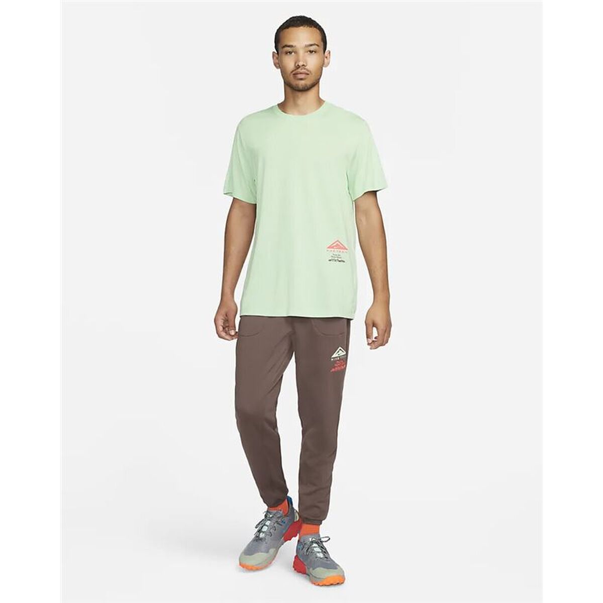 Unisex Short Sleeve T-Shirt Nike DR7671-308 Light Green (XS)-3