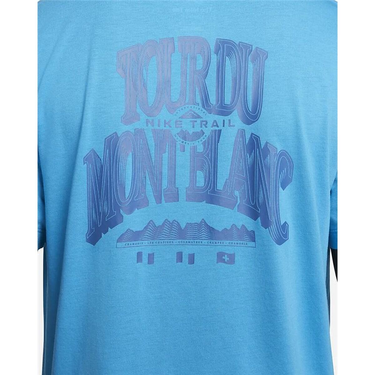 Men’s Short Sleeve T-Shirt Nike DR7671-446 Sky blue-5