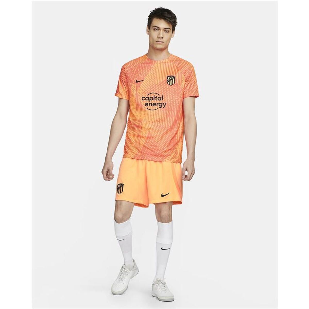 Football Training Trousers for Adults Nike Atlético Madrid Orange