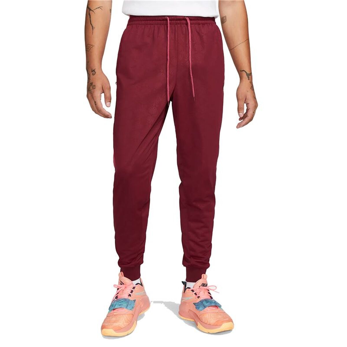 Long Sports Trousers Nike Giannis Brown Men-0