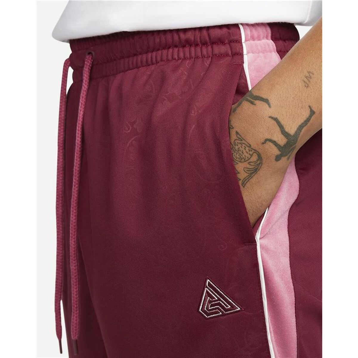 Long Sports Trousers Nike Giannis Brown Men-4
