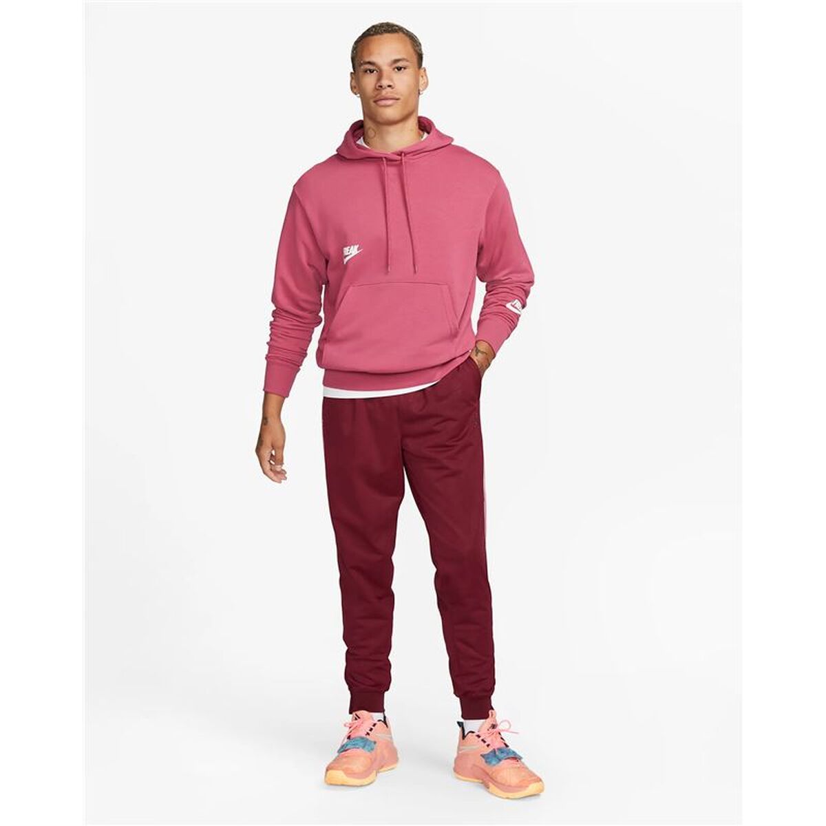 Long Sports Trousers Nike Giannis Brown Men-6