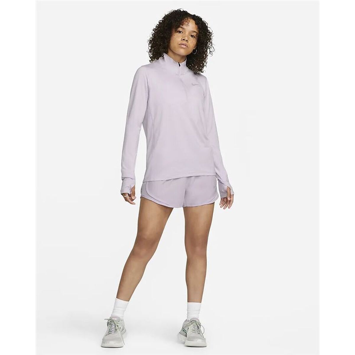 Women’s Short Sleeve T-Shirt Nike CU3220-530 (L)-9