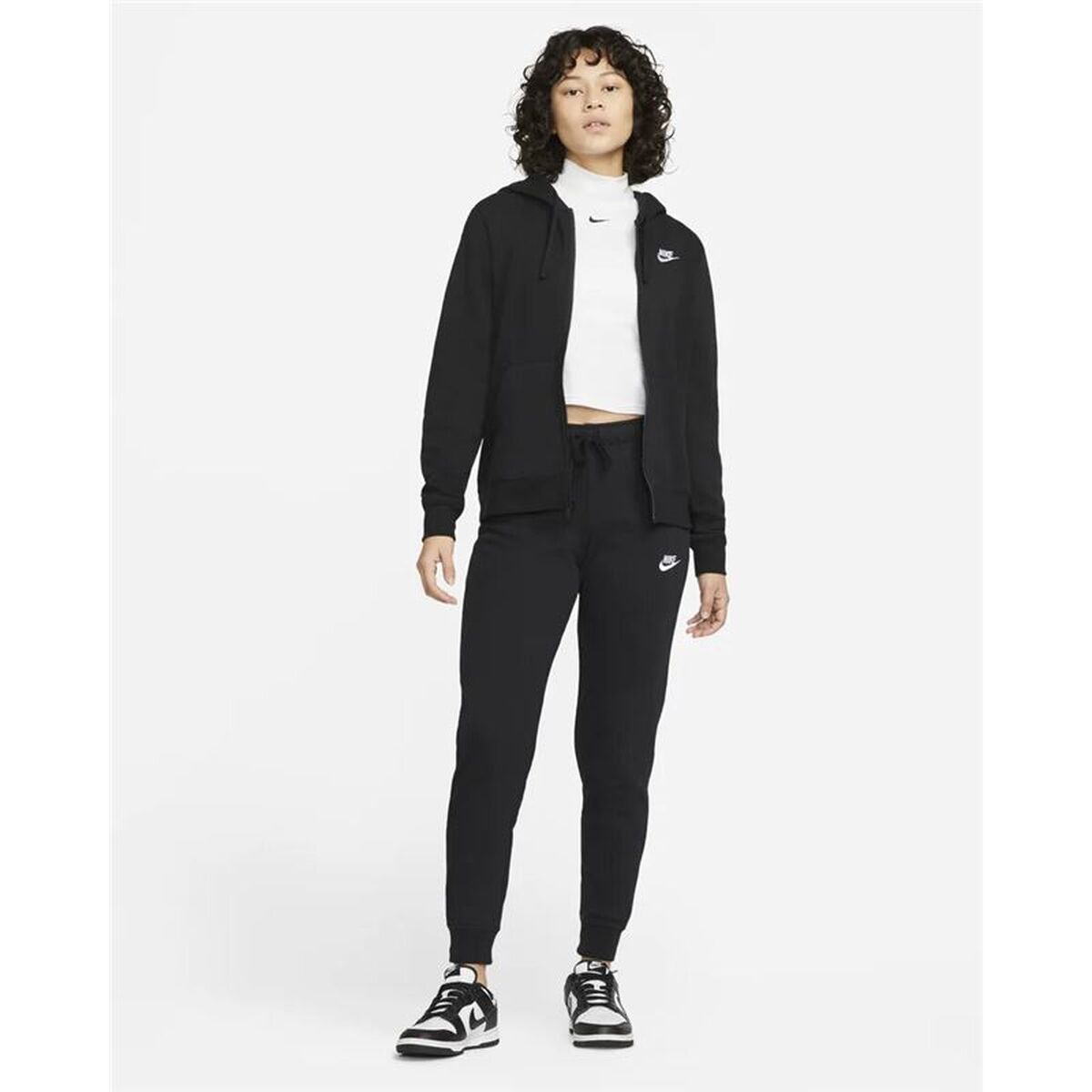 Women's Sports Jacket Nike DQ5471-010 Black-2