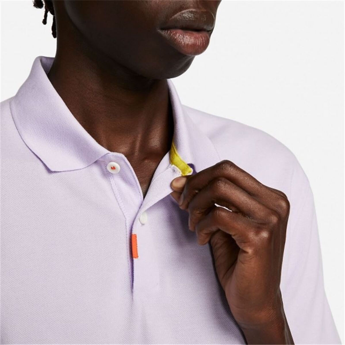 Men’s Short Sleeve Polo Shirt Nike Rafa Lavendar-5