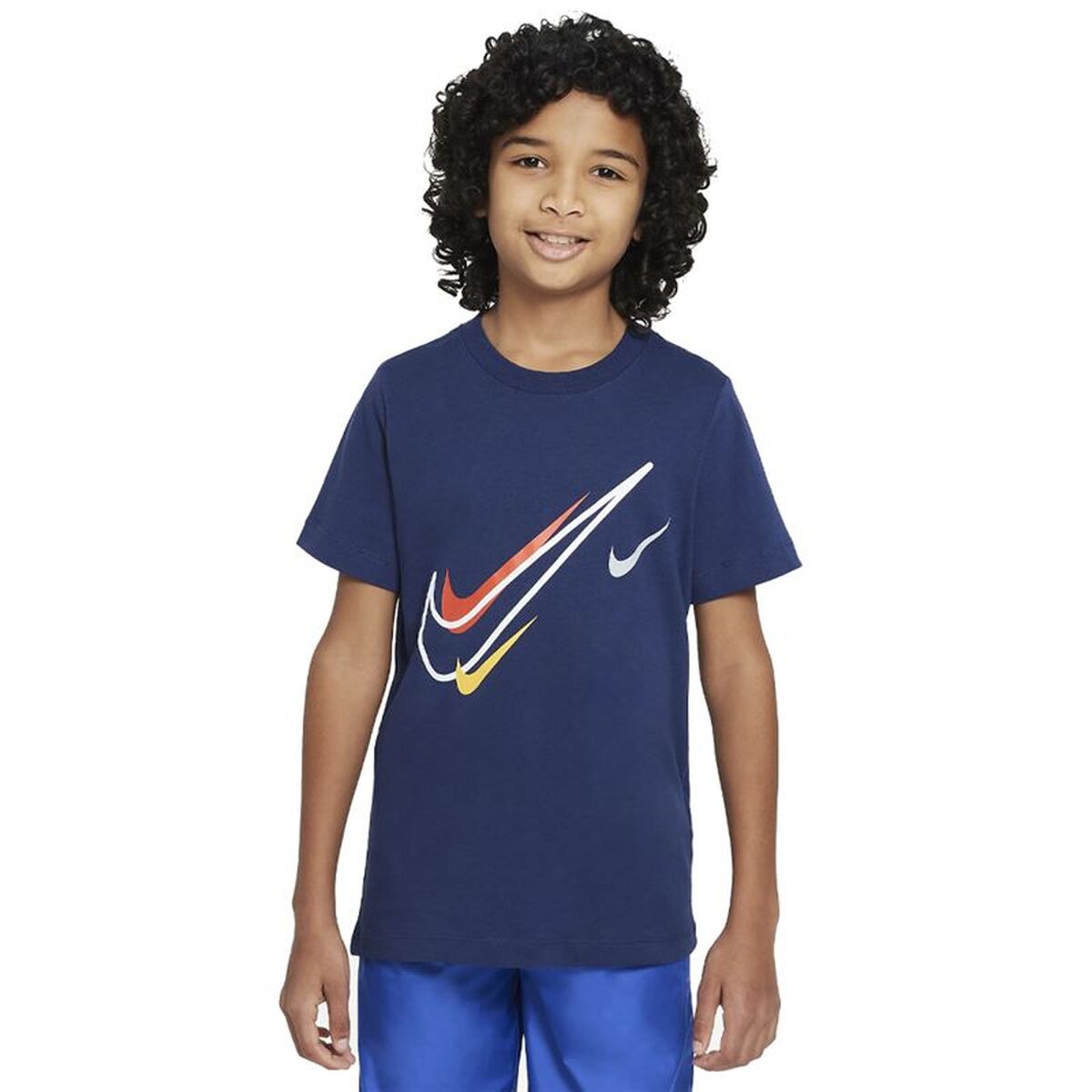 Child's Short Sleeve T-Shirt Nike DX2297-410-0