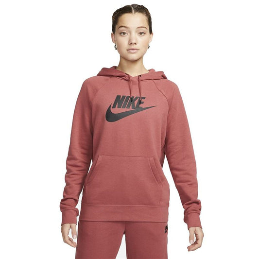 Women’s Hoodie Nike Essential Crimson Red-0