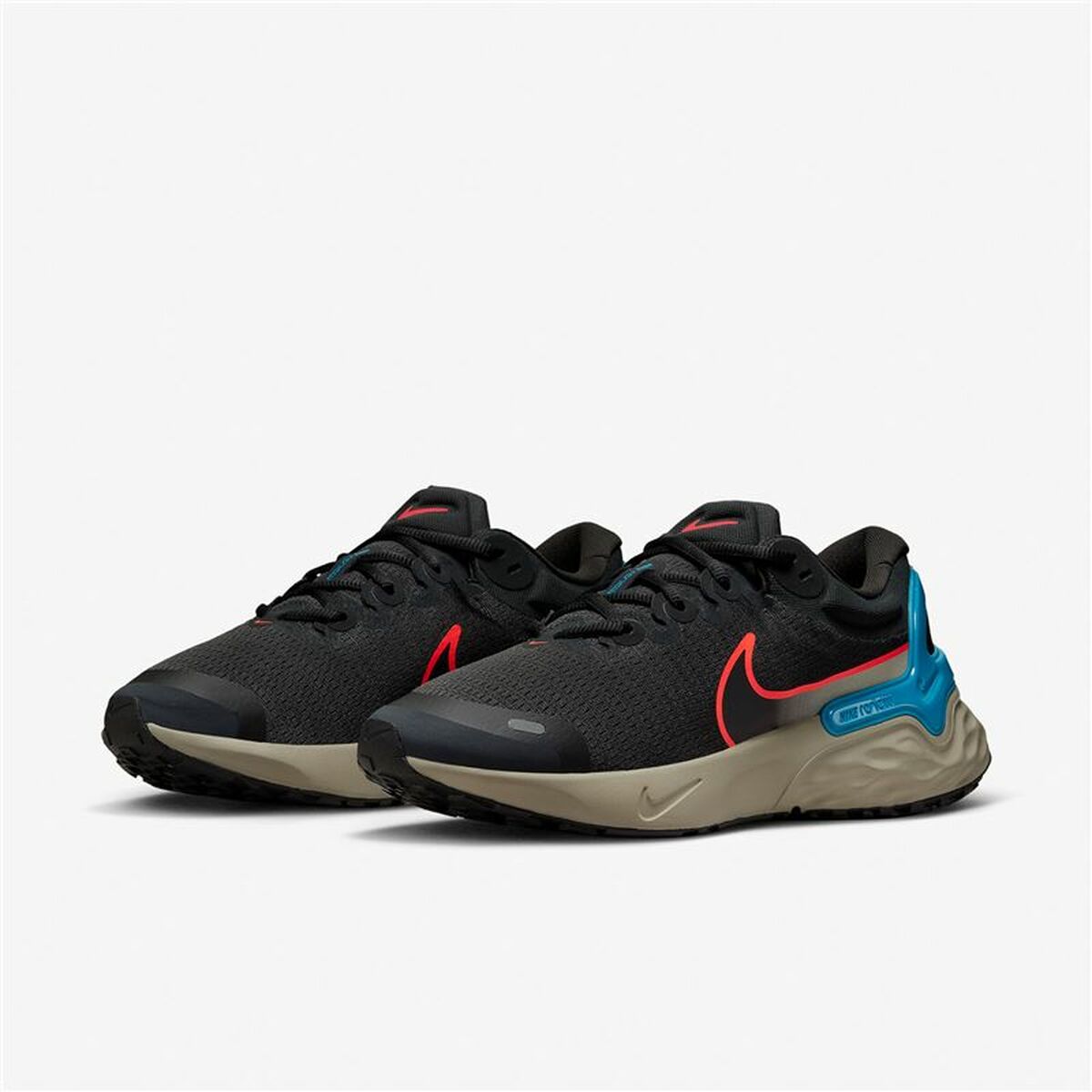 Running Shoes for Adults Nike Renew Run 3 Black Men