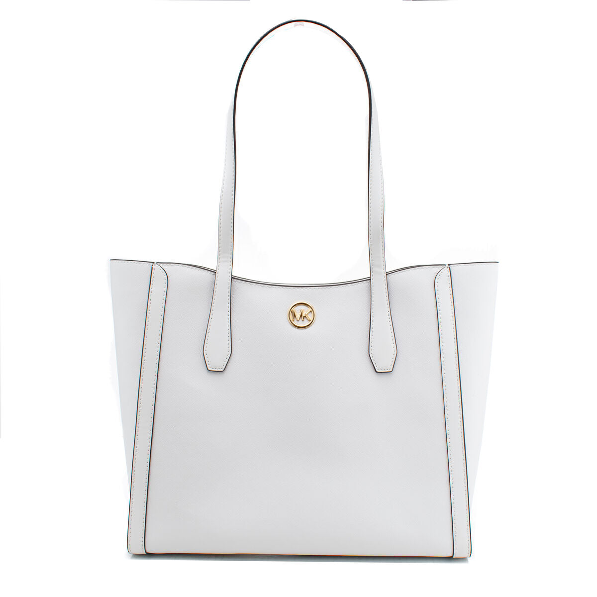 Shoulder Bag Michael Kors Leida White 34 x 29 x 12 cm-0