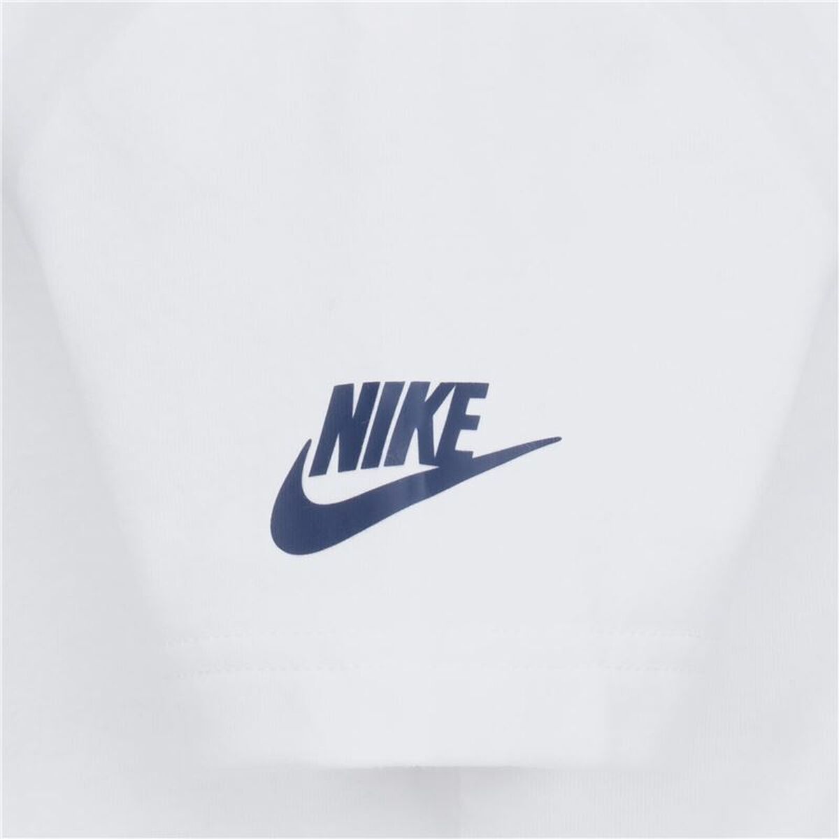 Children’s Short Sleeve T-Shirt Nike Smiley Just do it Ss White-2