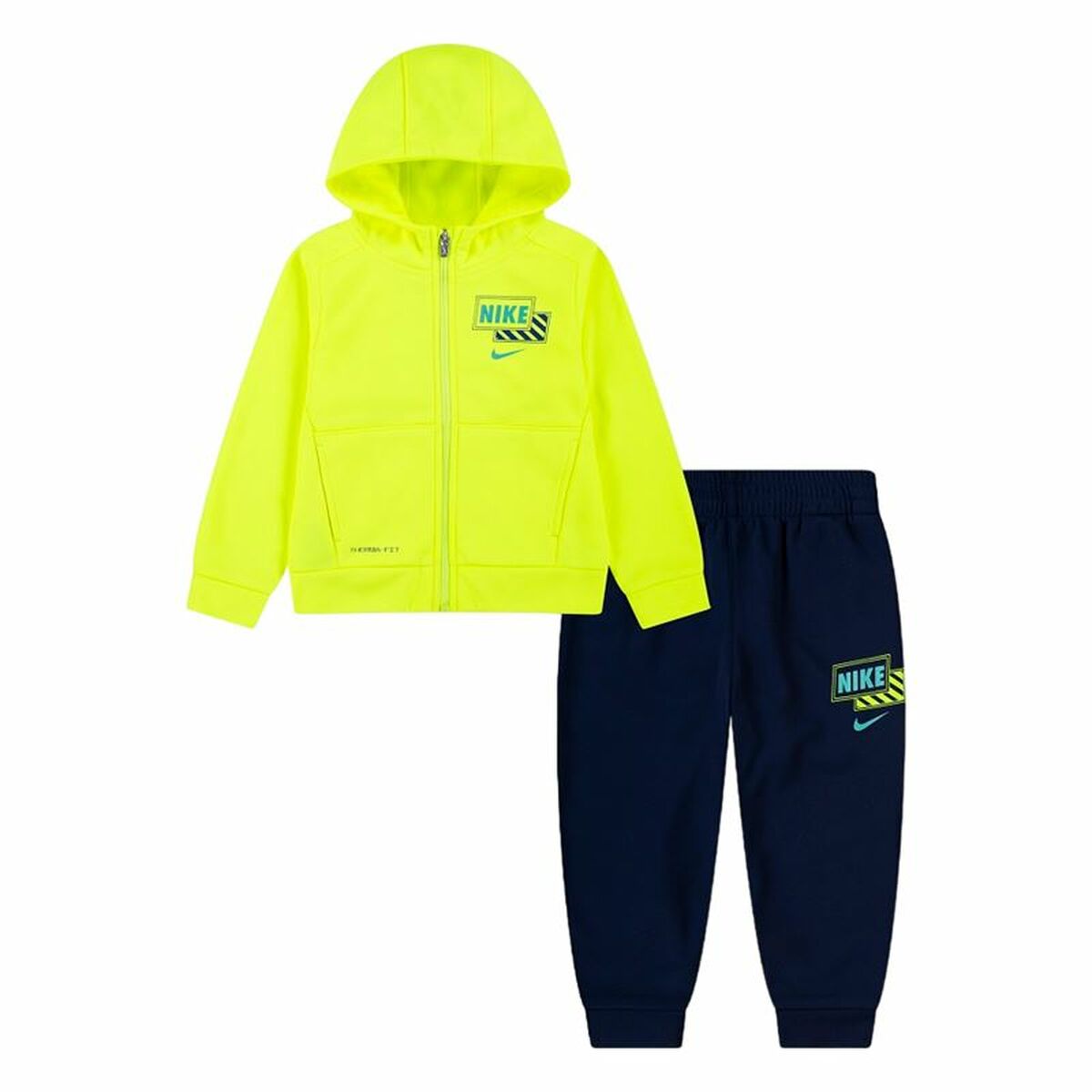Children's Sports Outfit Nike Nkb B Nk Adp Therma-Fit Gfx Fz Multicolour-0