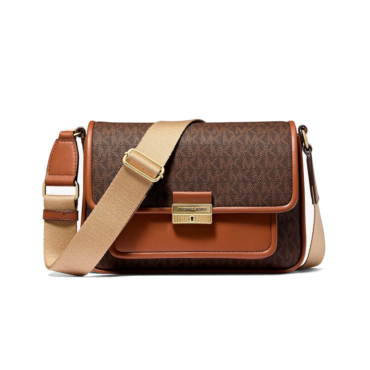 Shoulder Bag Michael Kors BRADSHAW Brown 24 x 16 x 6 cm-0