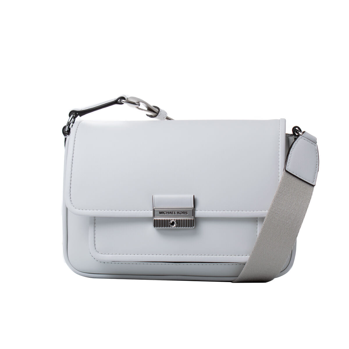Shoulder Bag Michael Kors Bradshaw White 24 x 17 x 5 cm-0