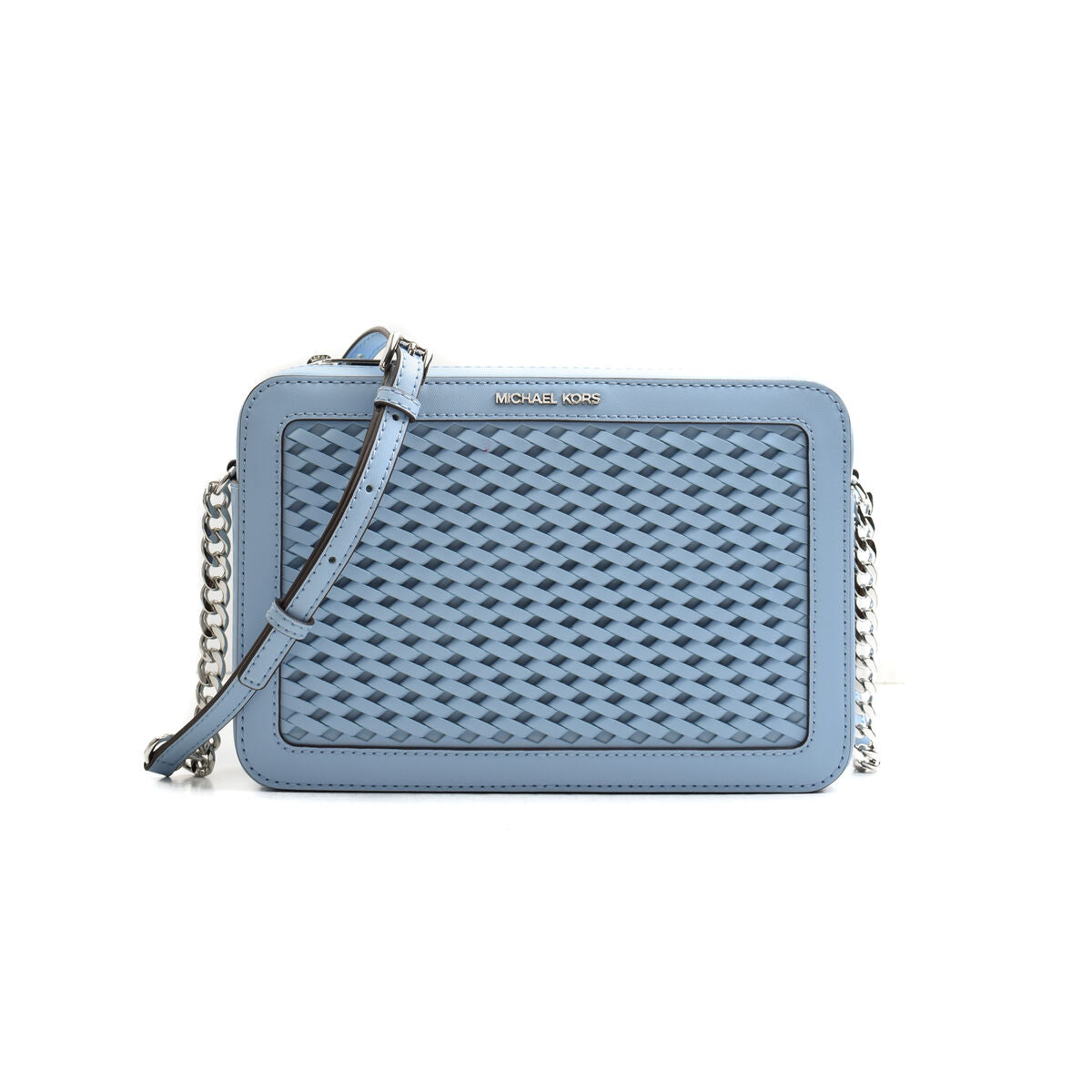 Shoulder Bag Michael Kors 35T5STTC3Y-LT-SKY Blue 24 x 16 x 5 cm-0