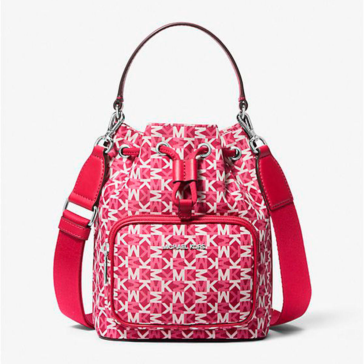 Shoulder Bag Michael Kors KHAI Pink 17 x 20 x 11 cm-0