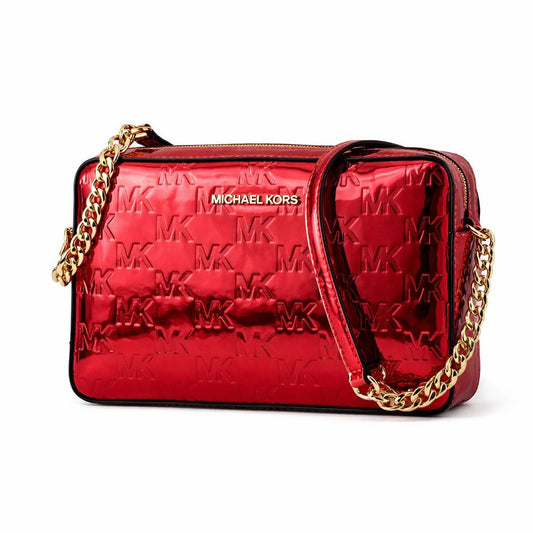Shoulder Bag Michael Kors 35F5GTTC9I-CHERRY Red 24 x 16 x 6 cm-0
