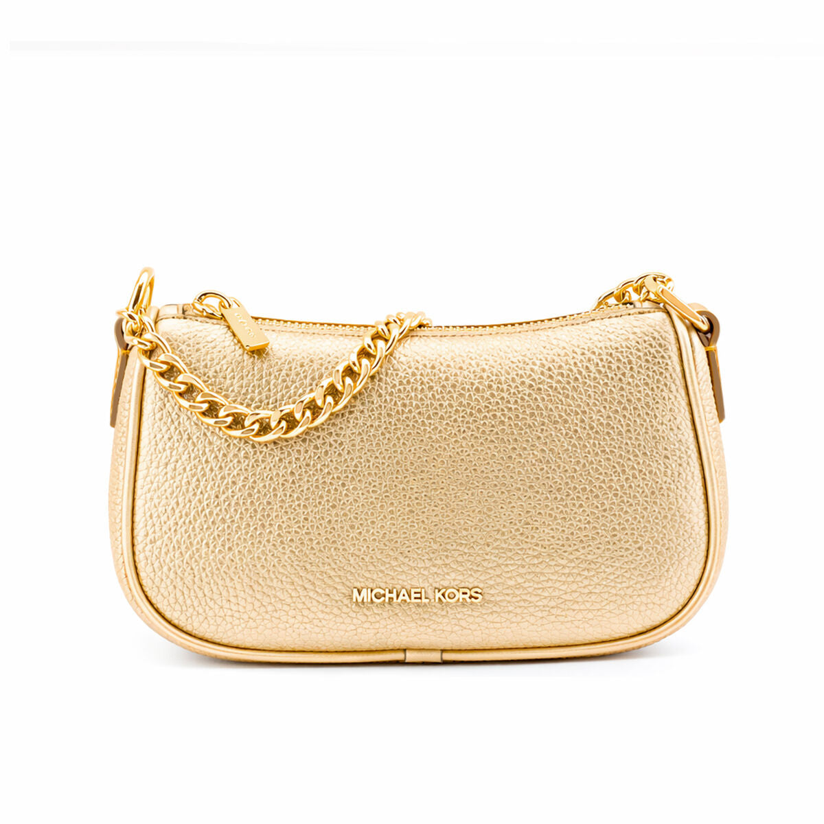 Shoulder Bag Michael Kors Carmela Golden 20 x 12 x 7 cm-0