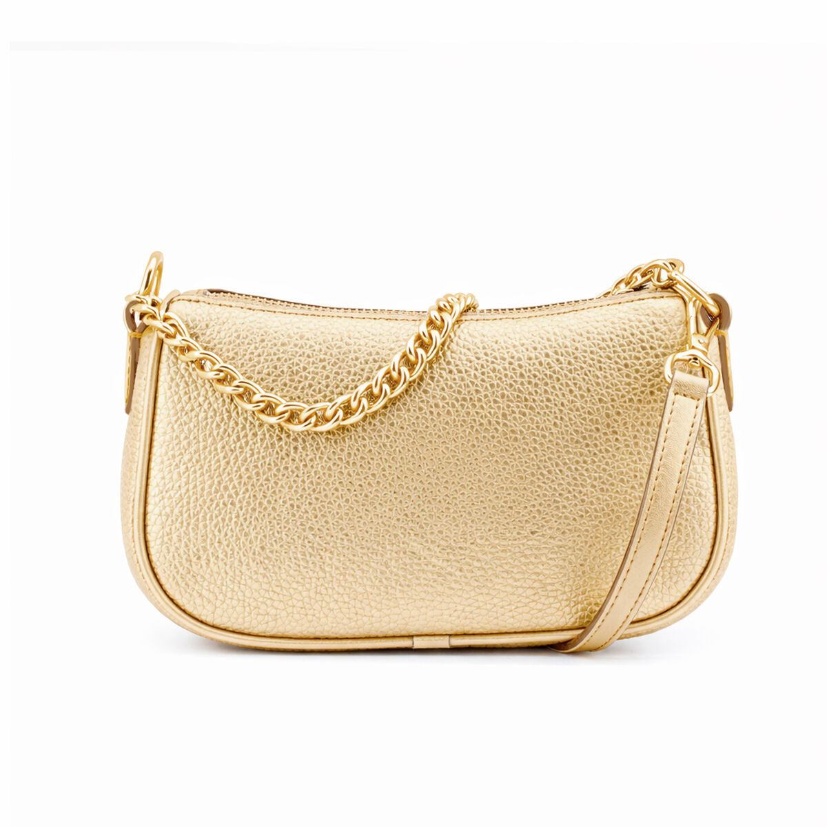 Shoulder Bag Michael Kors Carmela Golden 20 x 12 x 7 cm-2