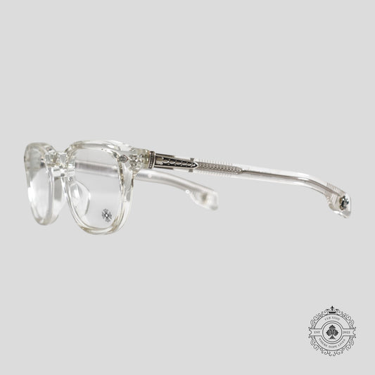 Chrome Hearts Chirp Chirp Sunglasses in Clear / Silver