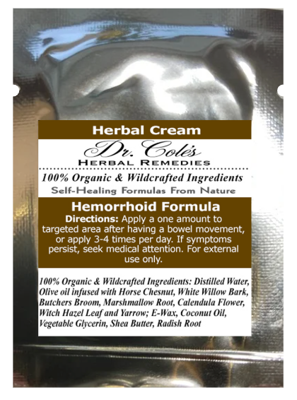 01 - Dr. Cole's Organic Hemorrhoid Balm Sample-0