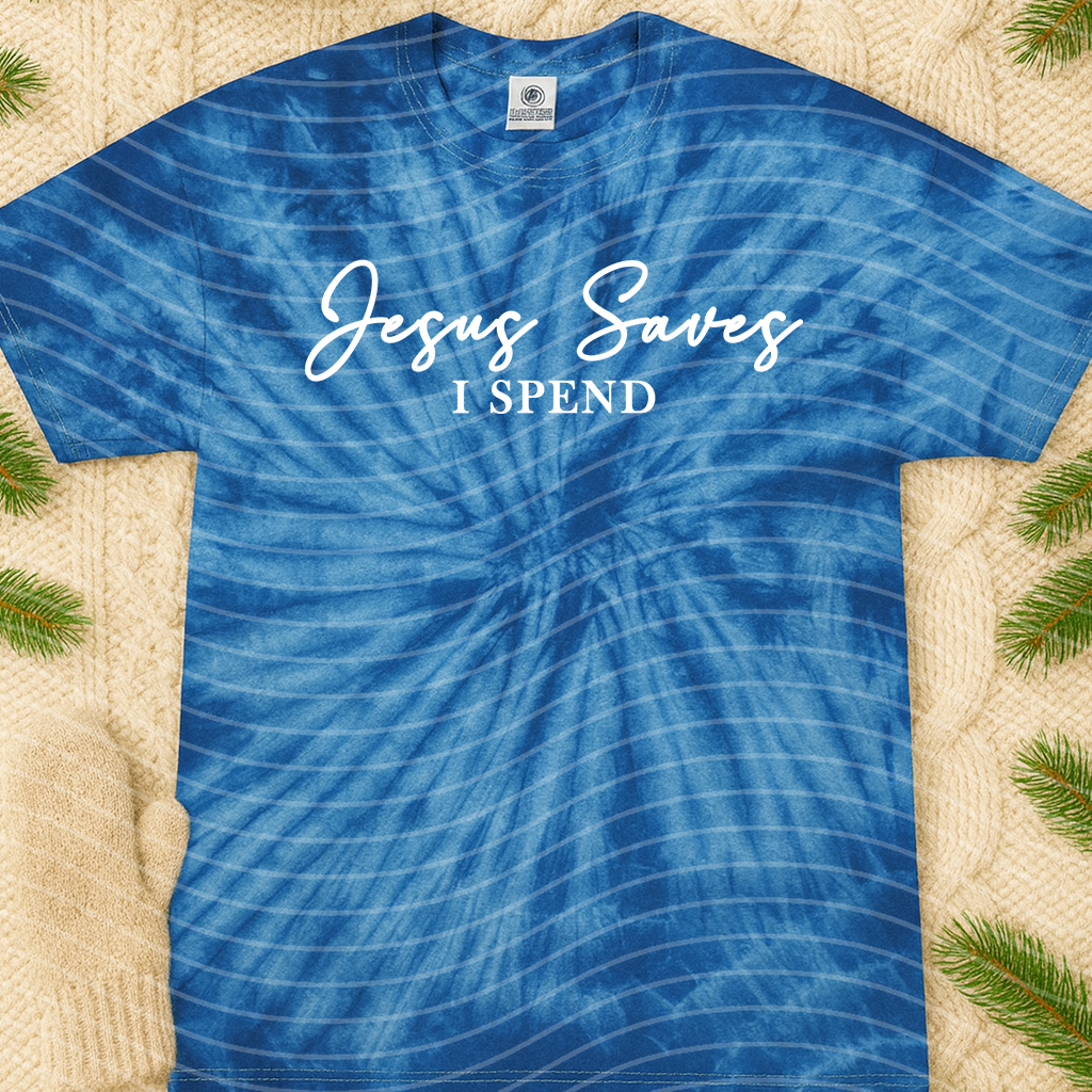 Jesus Saves I Spend Graphic Tee