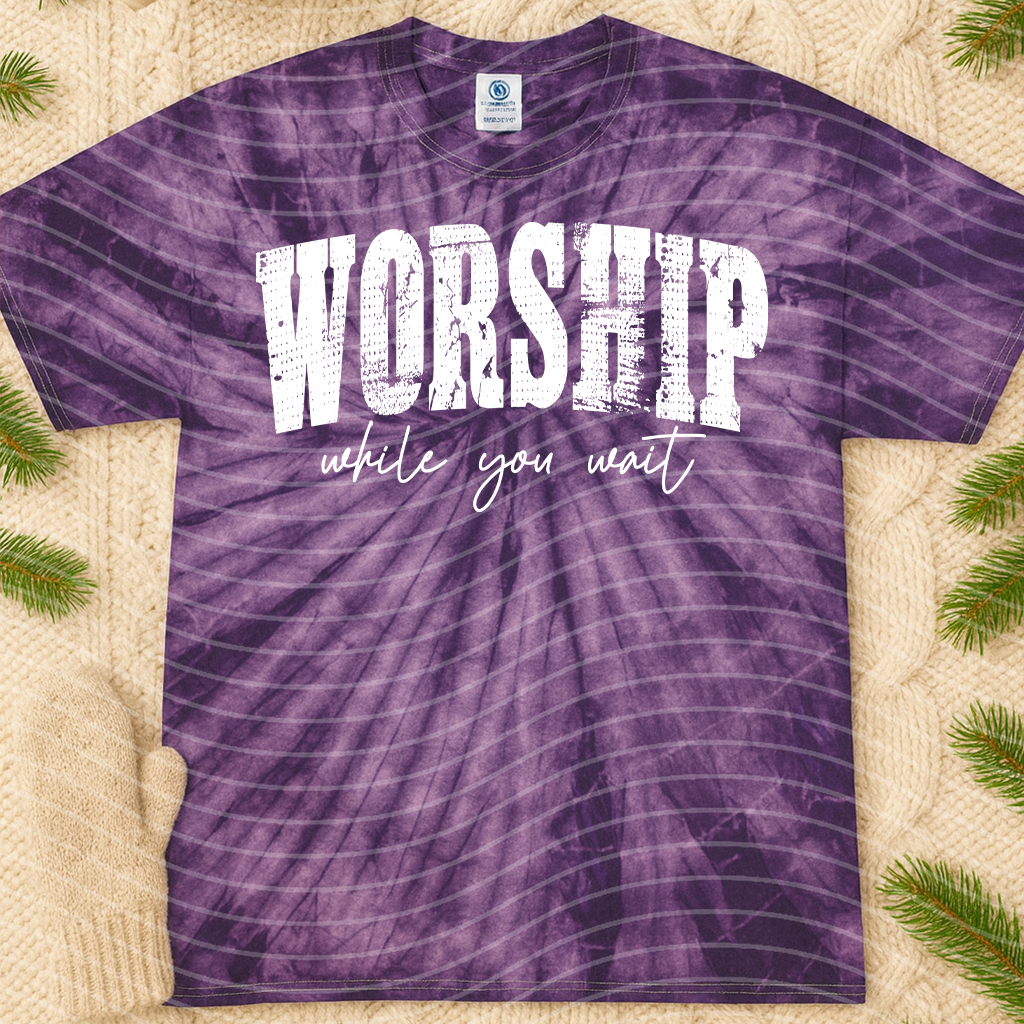 Worship While You Wait Graphic Tee