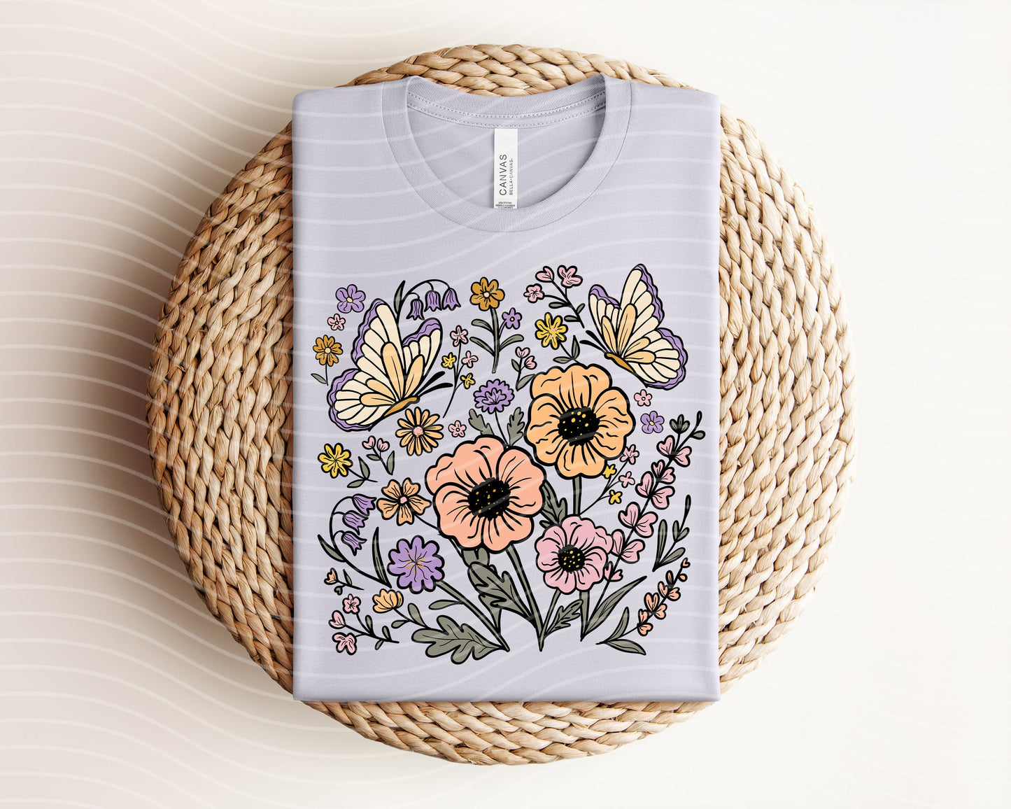 Spring Floral Graphic Tee