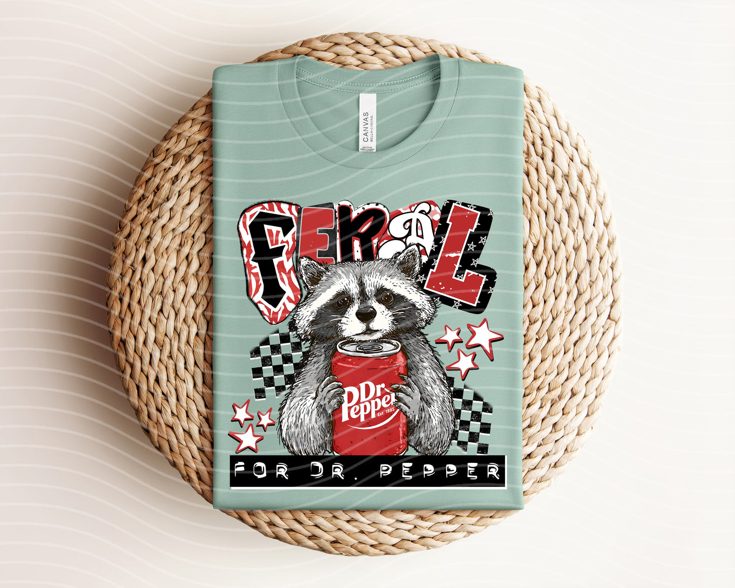 Feral for Dr Pepper Graphic Tee
