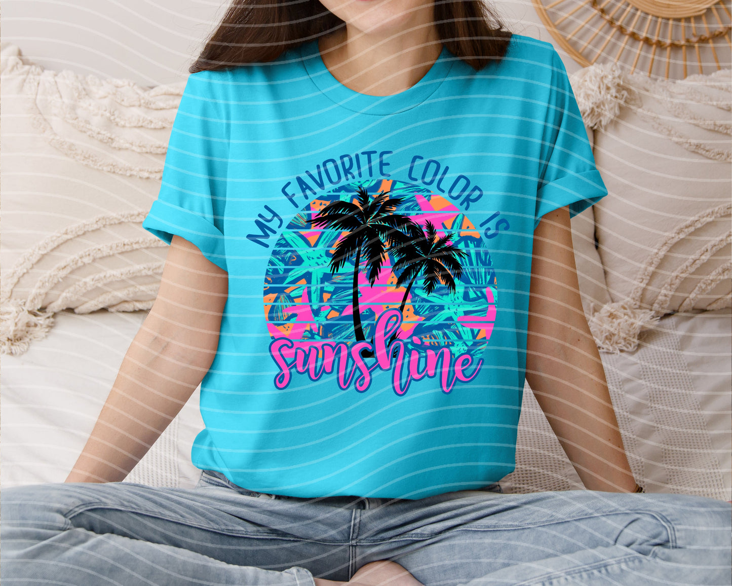 My Favorite Color is Sunshine Graphic Tee