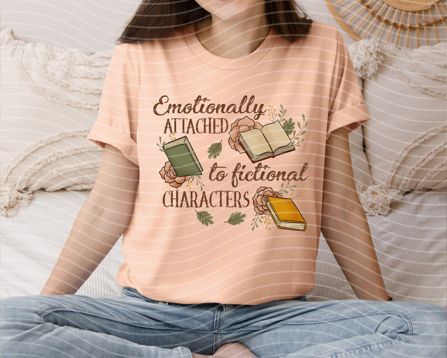 Emotionally Attached to Fictional Characters Graphic Tee